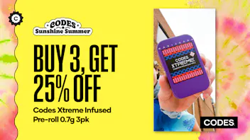 Codes - Sedalia XTREME Savings on Codes Infused 3pk Pre-Rolls!