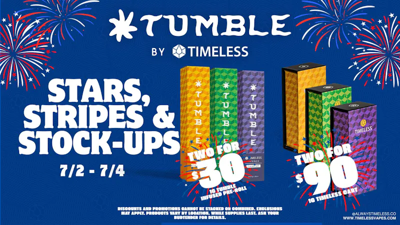 Codes - Osage Beach Stars, Stripes, & Stock-Ups with Timeless & Tumble