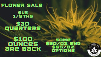 The Green Well - Storefront $15 1/8, $30 1/4, $100 oz! $80/oz smalls!