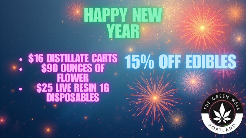 The Green Well - Storefront New Years Deal!
