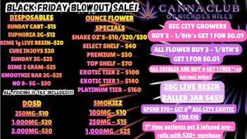Canna Club of Nichols Hills ALL 8THS B3G1 FREE*/BIG CITY GROWERS IS B2G1 FREE!
