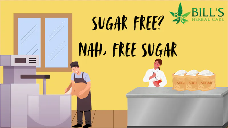 Bills Herbal Care FREE Sugar or Badder with $50 and $100 purchases!