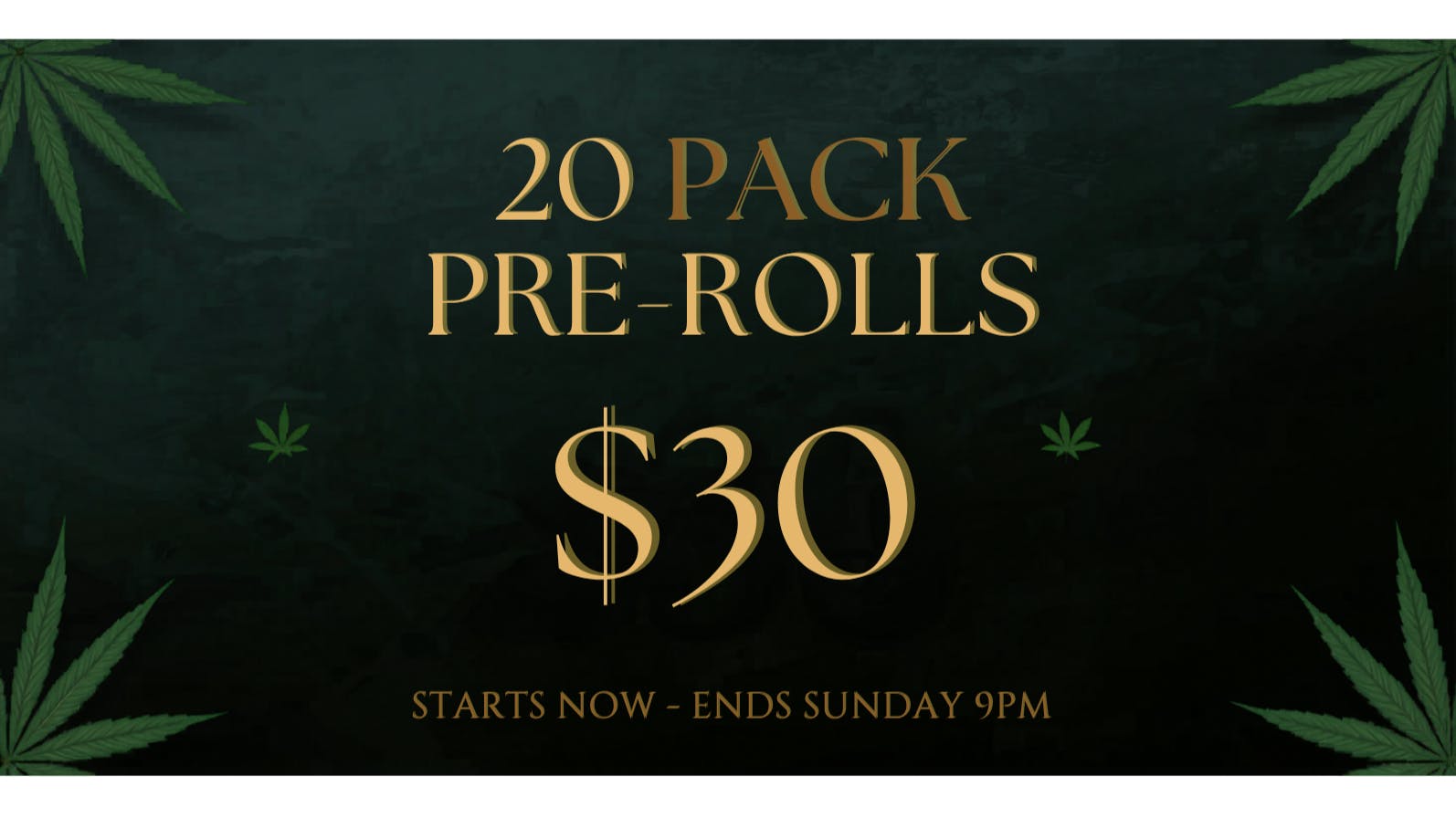 Bills Herbal Care 20 pk prerolls for $30