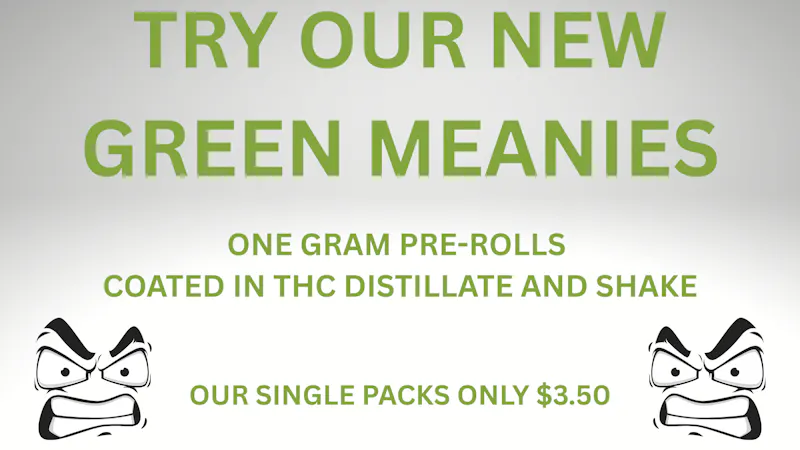 Bills Herbal Care OUR NEW GREEN MEANIES ON SALE!!