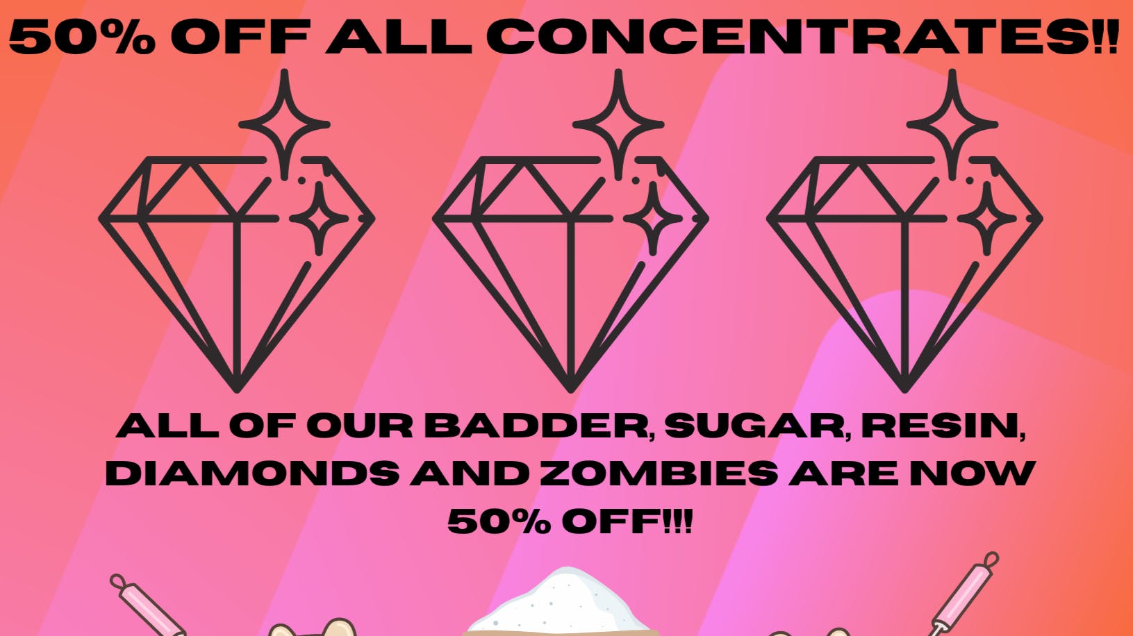Bills Herbal Care 50% off Concentrates