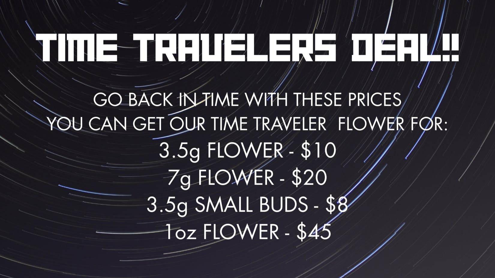 Bills Herbal Care Time Traveller is on sale!!
