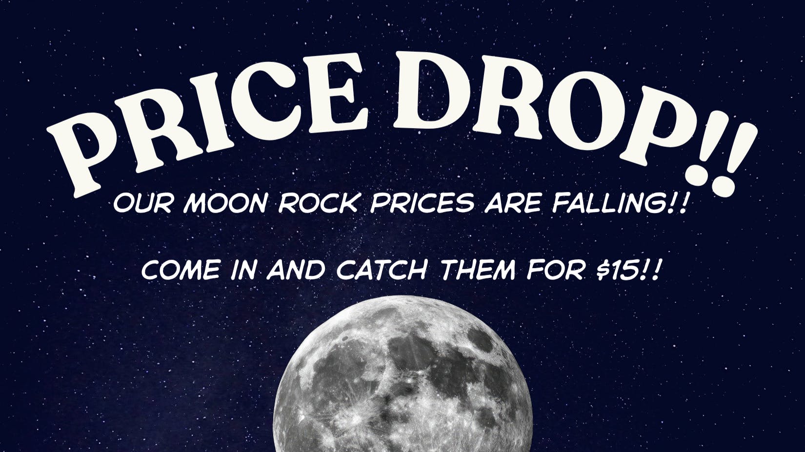 Bills Herbal Care The Moon Rocks are falling!