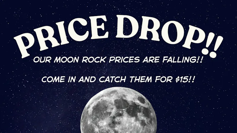 Bills Herbal Care The Moon Rocks are falling!