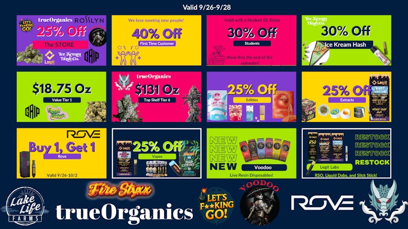 Lake Life Farms - Cedar Springs (Rec) 25% Off Store Wide and More at Lake Life Farms!