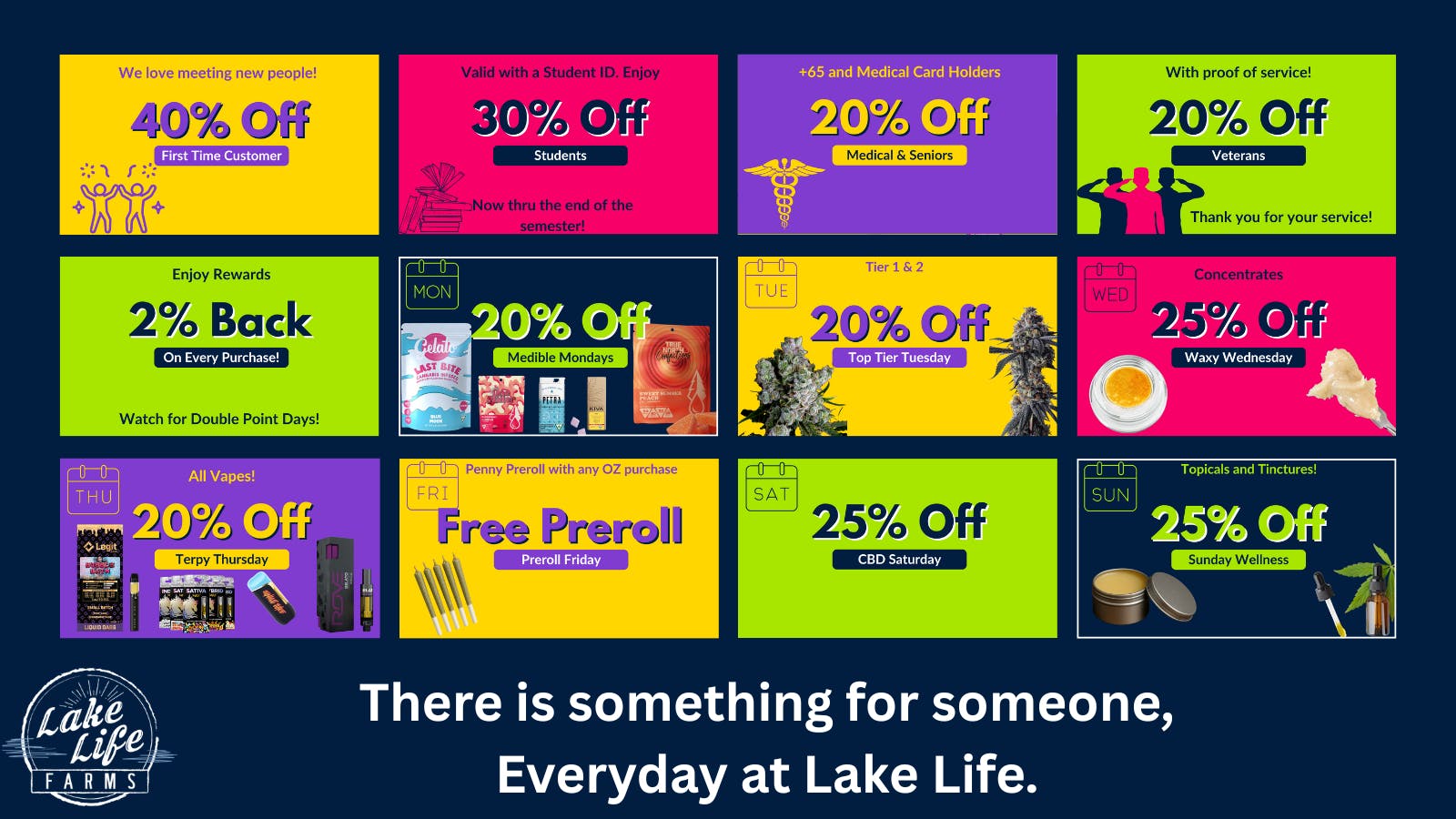 Lake Life Farms - Cedar Springs (Rec) 🌿 Everyday Deals at Lake Life Farms! 🌿