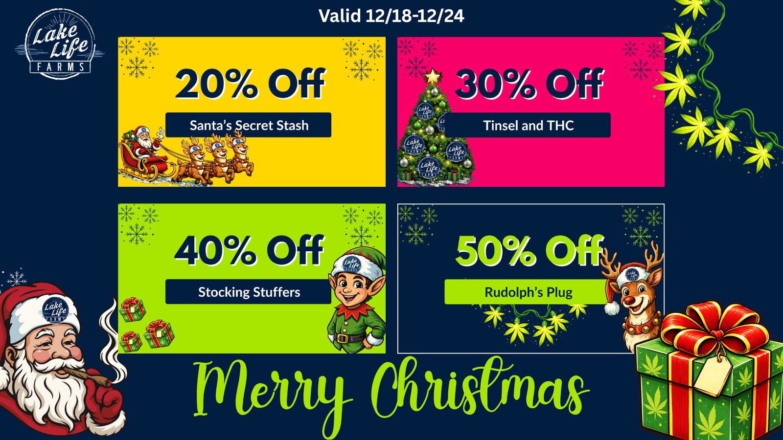 Lake Life Farms - Cedar Springs (Rec) Lake Life Farms 20%-50% off now through Dec 24