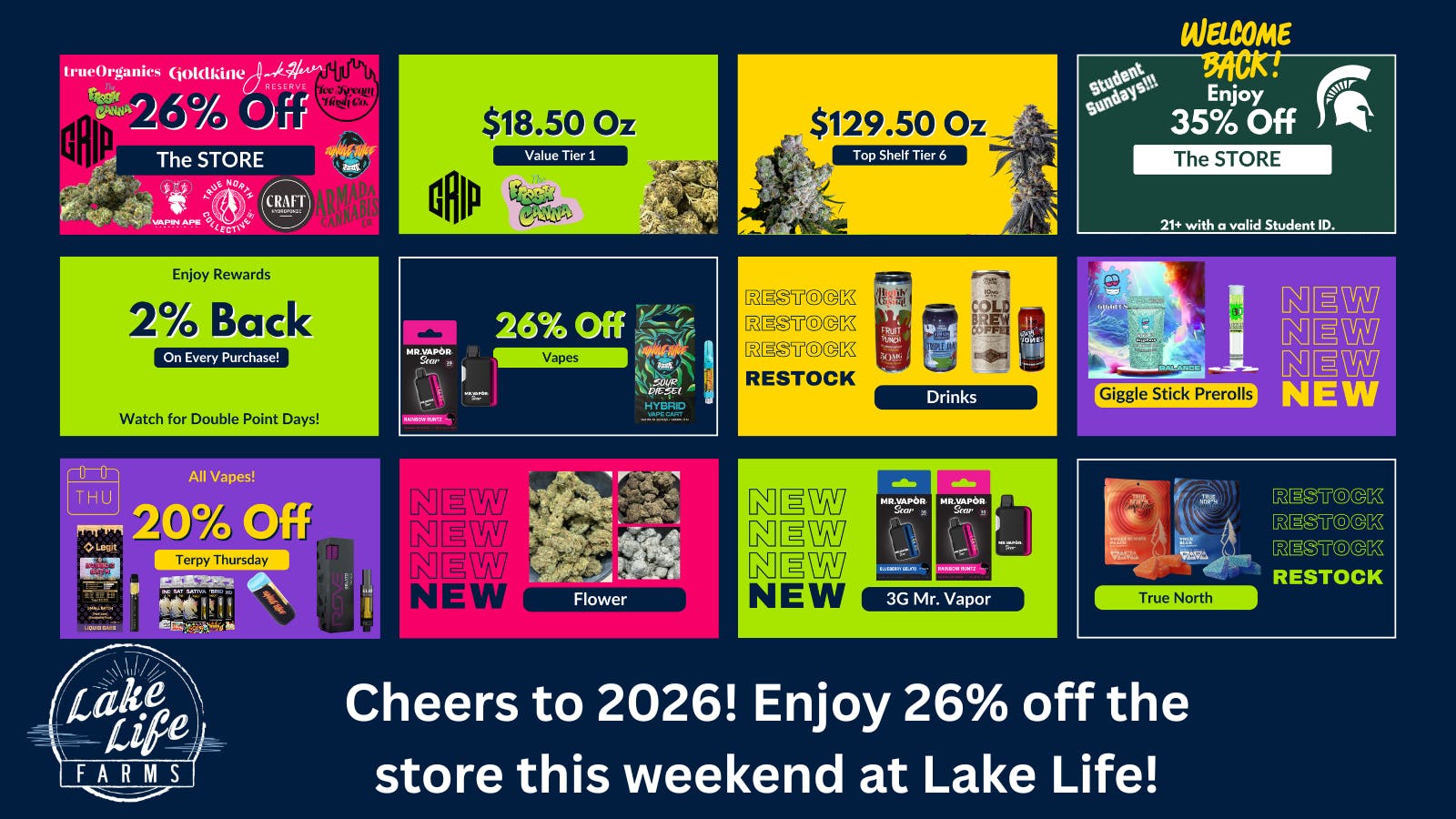 Lake Life Farms - Cedar Springs (Rec) 26% off at Lake Life Farms