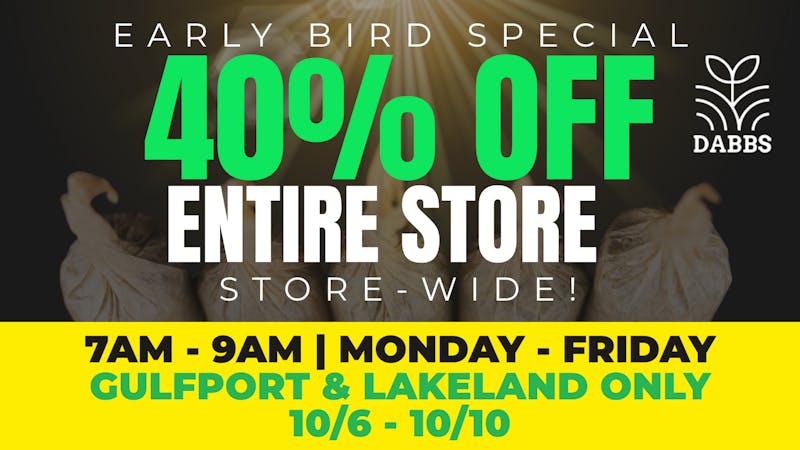 DABBS Cannabis Dispensary - Gulfport Early Bird Special