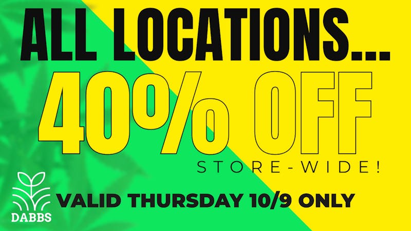 DABBS Cannabis Dispensary - Lucedale DABBS Flash Sale