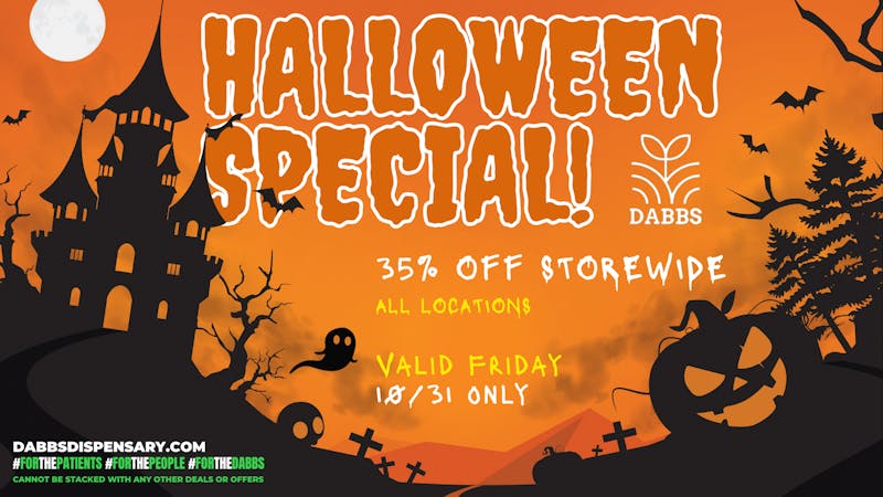 DABBS Cannabis Dispensary - Jackson HALLOWEEN AT DABBS