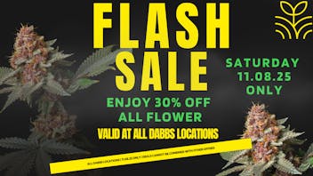 DABBS Cannabis Dispensary - Brandon DABBS Flash Sale
