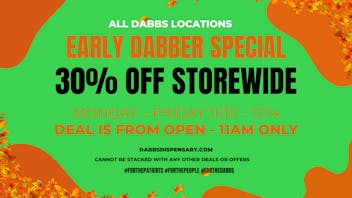 DABBS Cannabis Dispensary - Gulfport Early Bird Special