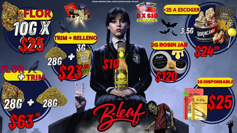 B-Leaf PRECIOS LOCOS ADDAMS ☻