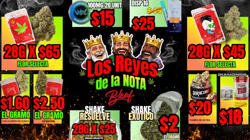 B-Leaf LOS REYES DE LA NOTA ☻