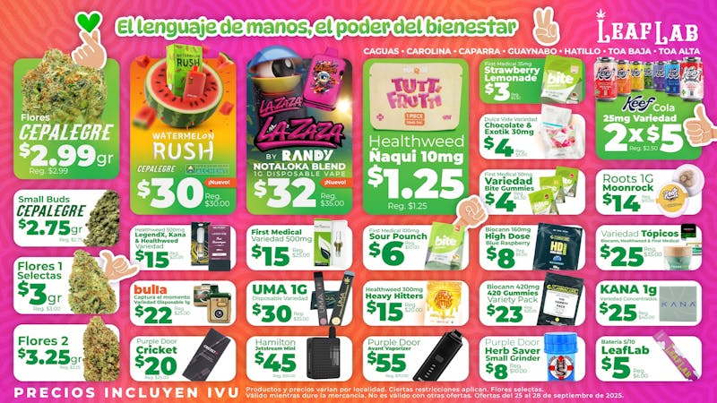 Leaf Lab - Caparra 🟢LEAF LAB OFERTAS🟢