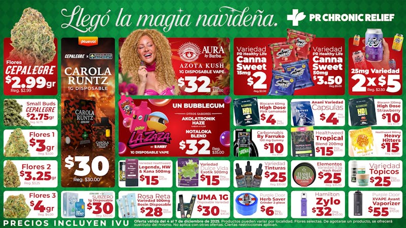 Puerto Rico Chronic Relief 🔴PR CHRONIC RELIEF OFERTAS🔴