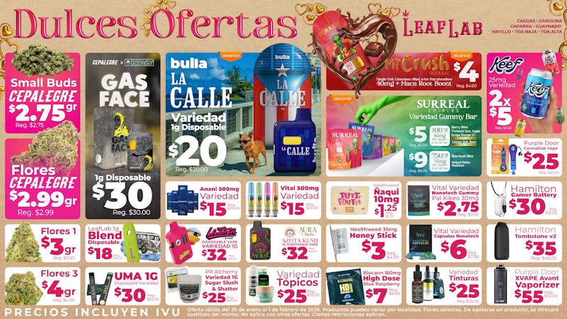 Leaf Lab - Caparra 🟢 LEAFLAB OFERTAS 🟢