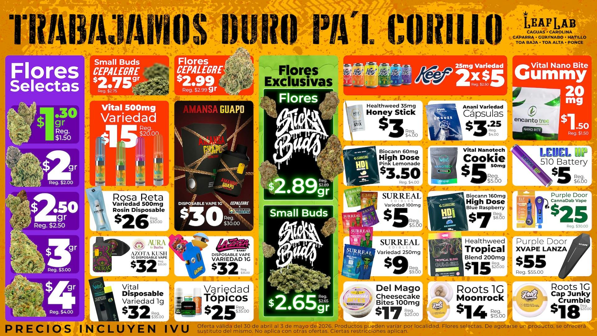 Leaf Lab - Caguas 🟢 LEAFLAB OFERTAS 🟢
