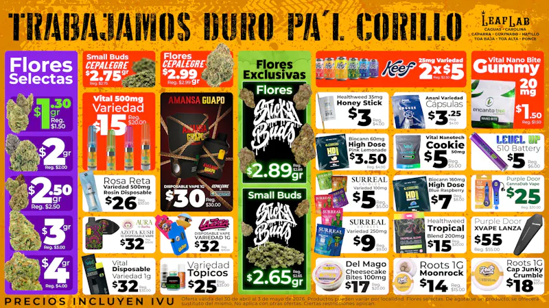 Leaf Lab - Caguas 🟢 LEAFLAB OFERTAS 🟢