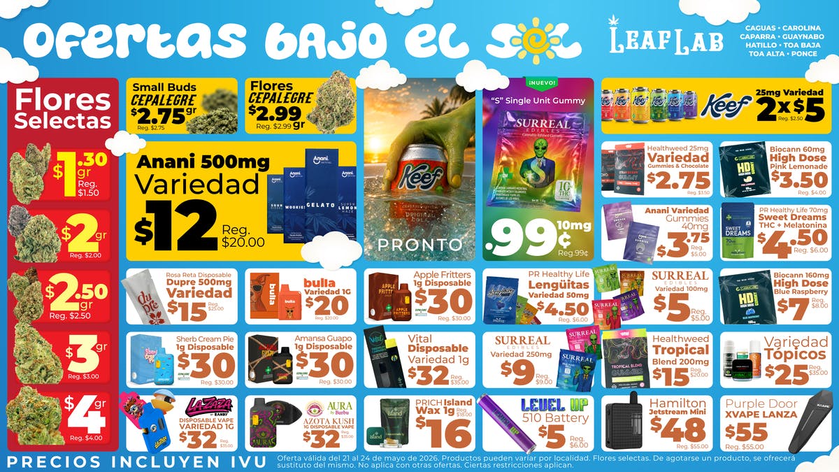 Leaf Lab - Caparra 🌊 Ofertas Bajo el Sol - LEAF LAB ☀️