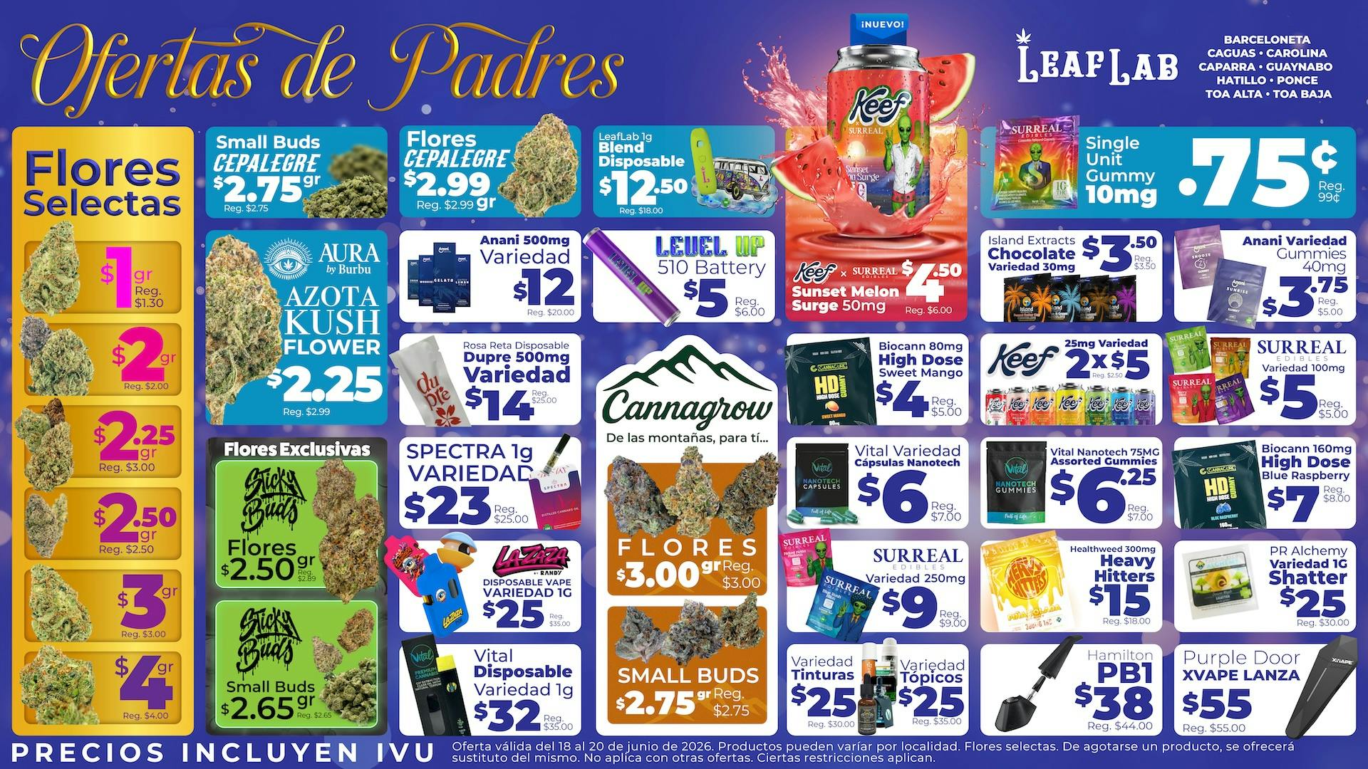 Leaf Lab - Carolina 👔 Ofertas de Padres 🕶️ - Leaf Lab
