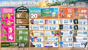 Leaf Lab Barceloneta 🏝️ Verano de Ofertas 🕶️ - Ofertas Leaf Lab
