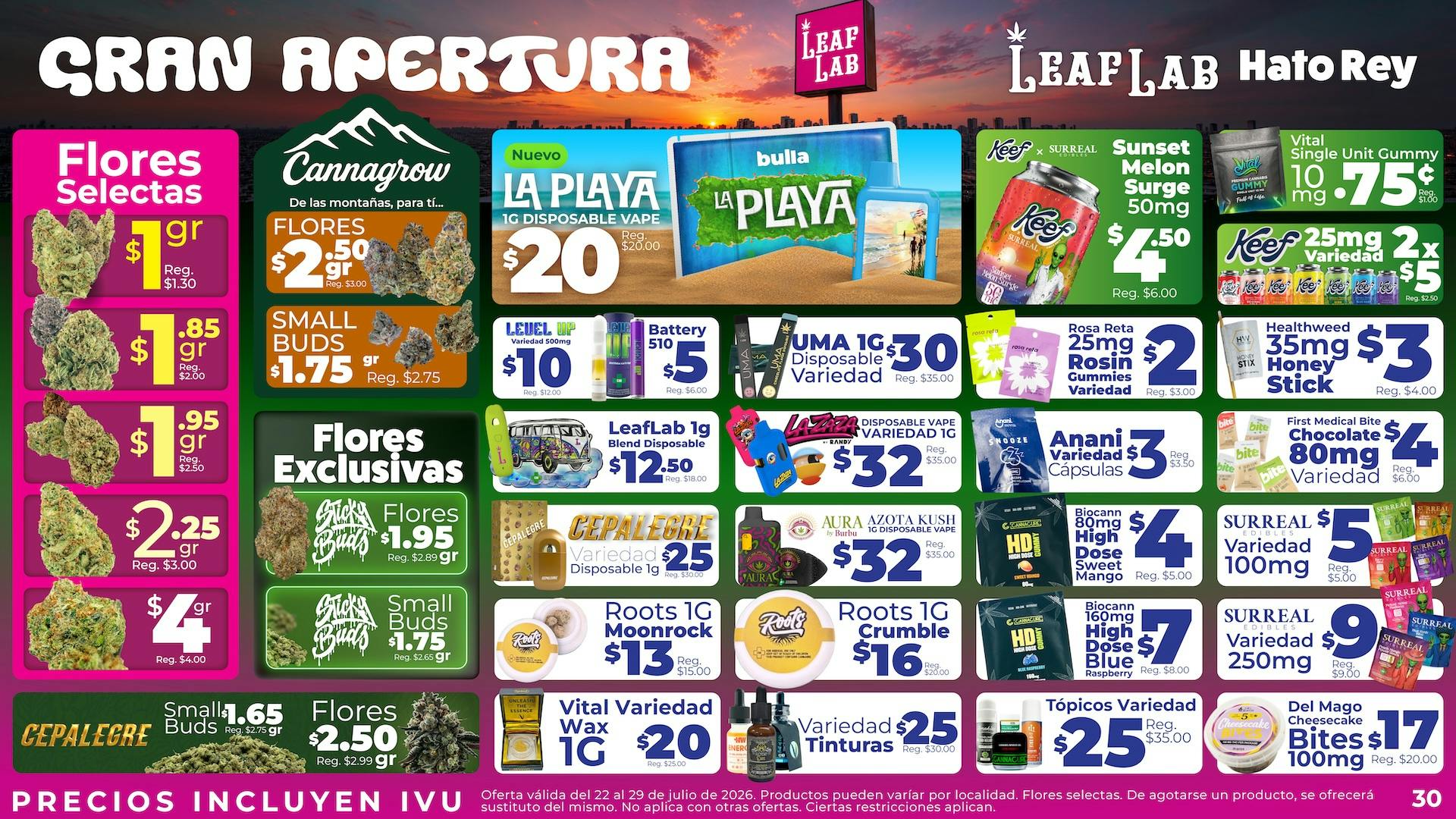 Leaf Lab Hato Rey ✨Ofertas de Gran Apertura✨ - Leaf Lab Hato Rey
