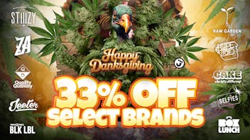 Three Trees - Campbell DANKGIVING 33% Off SELECT Brands