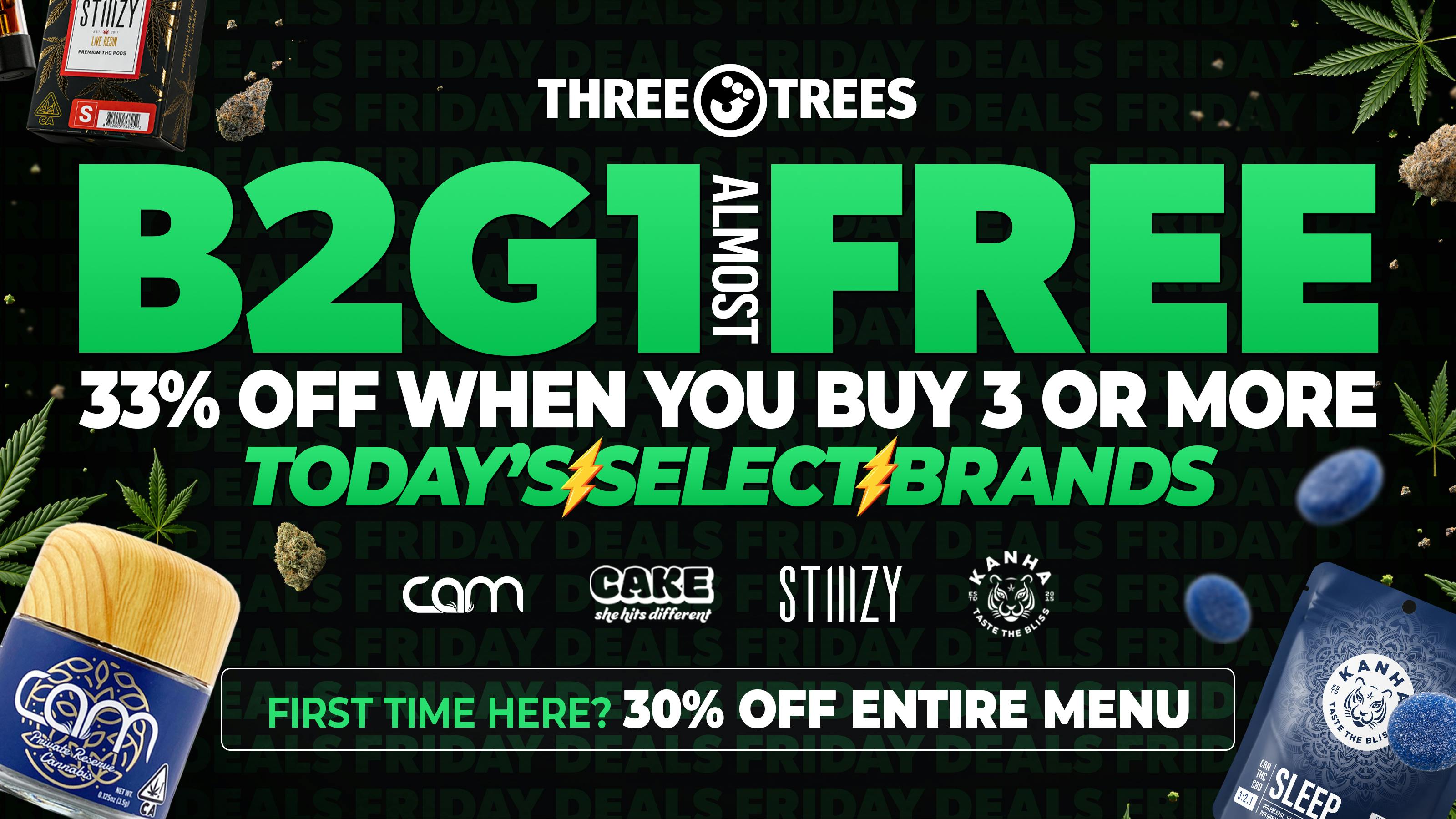 Three Trees - Mountain View B2G1 Free (Almost), Mix N Match