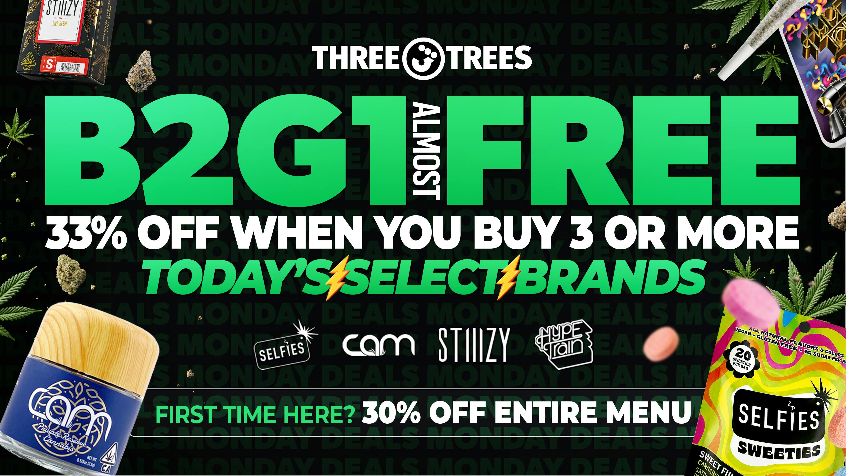 Three Trees - Arden-Arcade / Carmichael B2G1 Free (Almost), Mix & Match