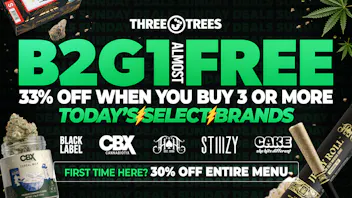 Three Trees - Oakland B2G1 Free (Almost), Mix N Match