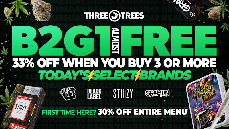 Three Trees - Daly City B2G1 Free (Almost), Mix N Match