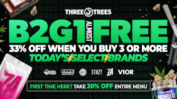 Three Trees - Fremont B2G1 Free (Almost), Mix N Match