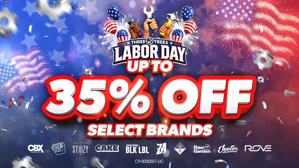 Three Trees - Vacaville Up To 35% Off SELECT Brands - Pre Labor Day Sale!