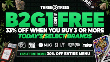 Three Trees - Oakland B2G1 Free (Almost), Mix N Match