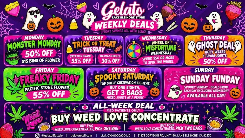 Gelato Retail Spooky good deals!