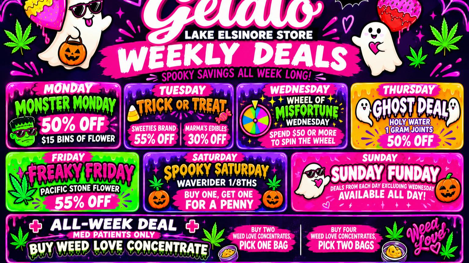 Gelato Retail Spooky good deals!