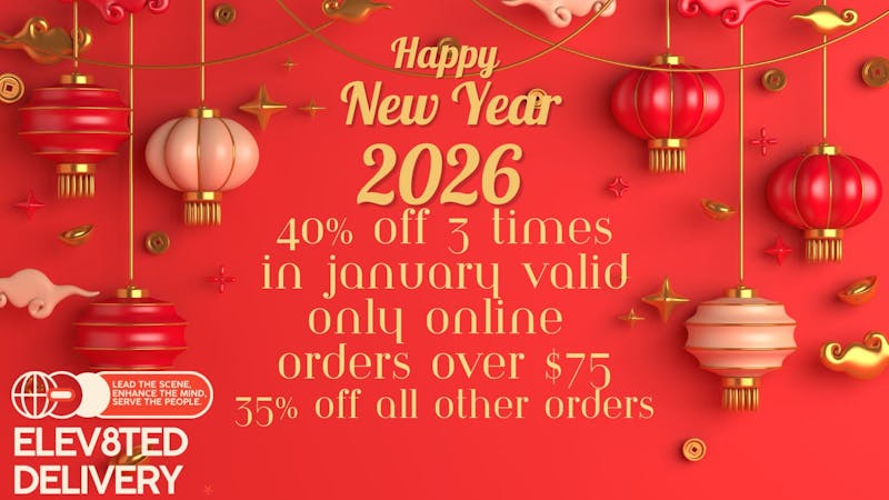 Elev8ted Delivery 40% OFF STOREWIDE