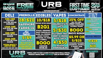 URB CANNABIS - DETROIT WE PRICE MATCH!!!