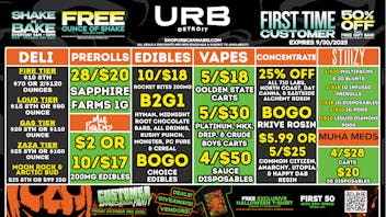 URB CANNABIS - DETROIT WE PRICE MATCH!!!