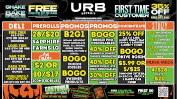 URB CANNABIS - DETROIT WE PRICE MATCH!!!