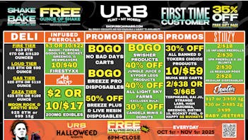 URB CANNABIS - MT. MORRIS - FLINT WE PRICE MATCH!!!