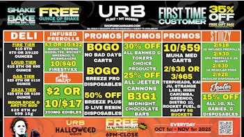 URB CANNABIS - MT. MORRIS - FLINT WE PRICE MATCH!!!