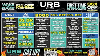 URB CANNABIS - DETROIT WE PRICE MATCH!!!