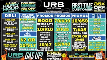 URB CANNABIS - MT. MORRIS - FLINT WE PRICE MATCH!!!